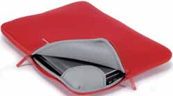 for notebook Completed with the Tucano Anti- Slip System.Rugged 4mm neoprene construction. Padded for all-around protection. Zipper is lined to protect the laptop. Dual zippers for easy opening.