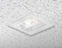 GuideLed SL Incasso a soffitto * Apparecchio di illuminazione di sicurezza con tecnologia per l'incasso a soffitto Profondità di incasso ridotta a soli 36 mm Aspetto quasi a livello con soffitto