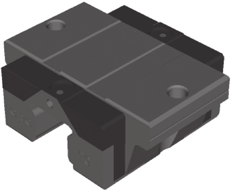 ARC/HRC Guide lineari a ricircolo di sfere W P2 S1 N1 Mxg2 h2 H T M1 W2 W1 E L L1 S3 N3 ød g1 S2 N2 H1 ød P SERIE ARC FS S4 Modello Assieme [mm] carrello [mm] Capacità di carico [KN] Momento statico