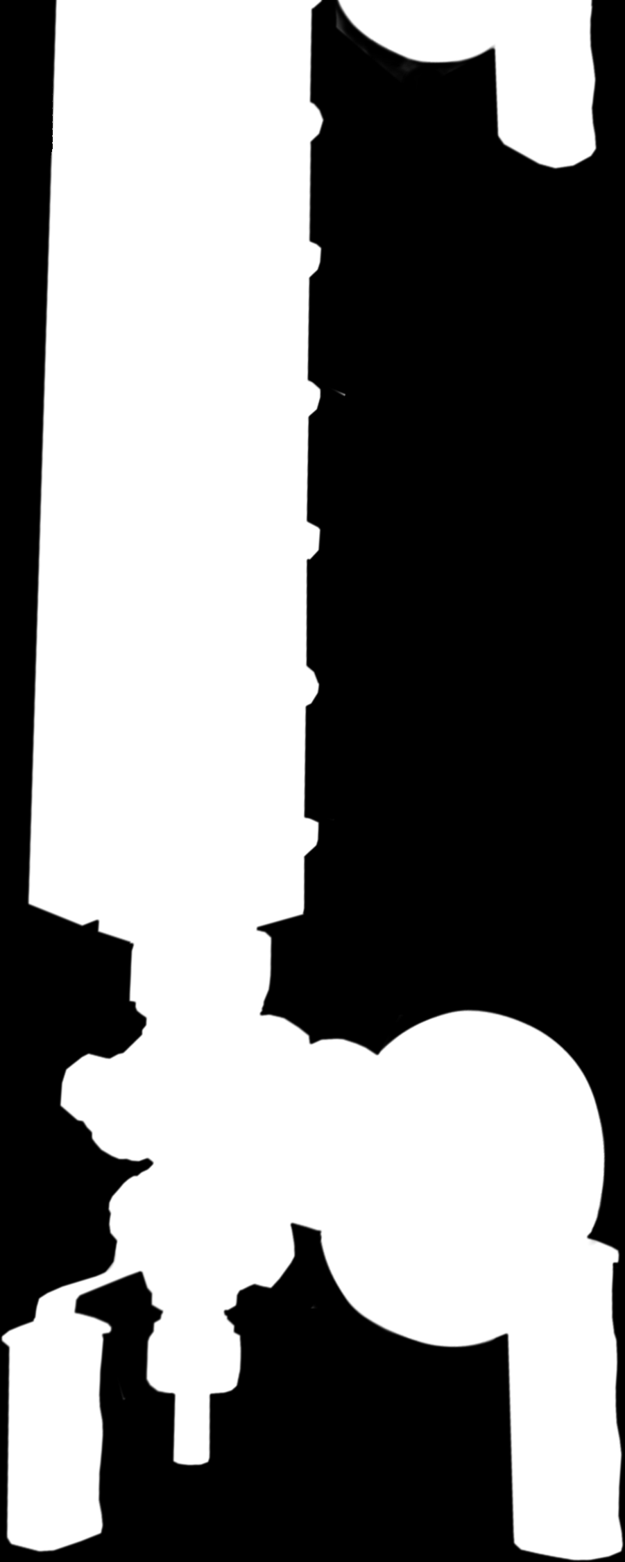 DATI TECNICI DEL TRASMETTITORE A MICROONDE GUIDATE: MATERIALI: Cavo: Acciaio inox 316, diam.