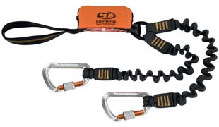 SET VIA FERRATA 2K363EI HOOK-IT Set da ferrata con assorbitore di energia tessile, a lacerazione progressiva, utilizzabile da persone di peso compreso tra 50 100 kg (peso incluso attrezzatura).