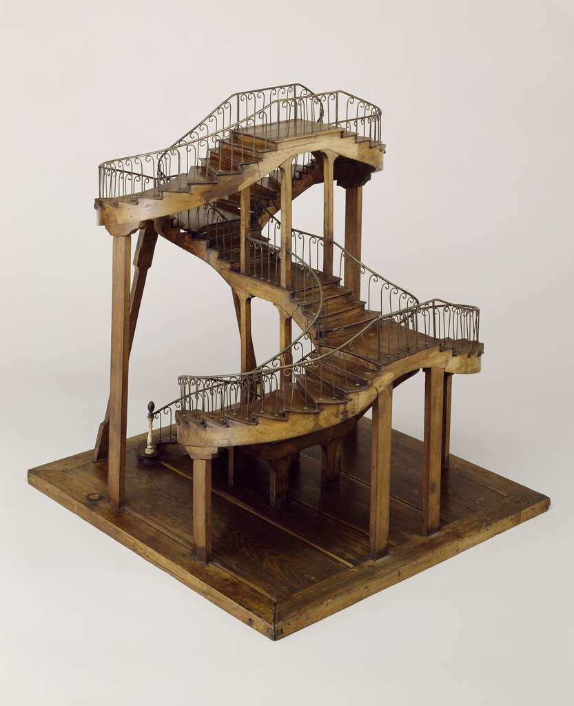 Staircase model dated late 18th century
