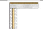 Definizione dei ponti termici TIPOLOGIA GIUNZIONE MURO ESTERNO- PRIMO SOLAIO GIUNZIONE MURO ESTERNO- ULTIMO SOLAIO