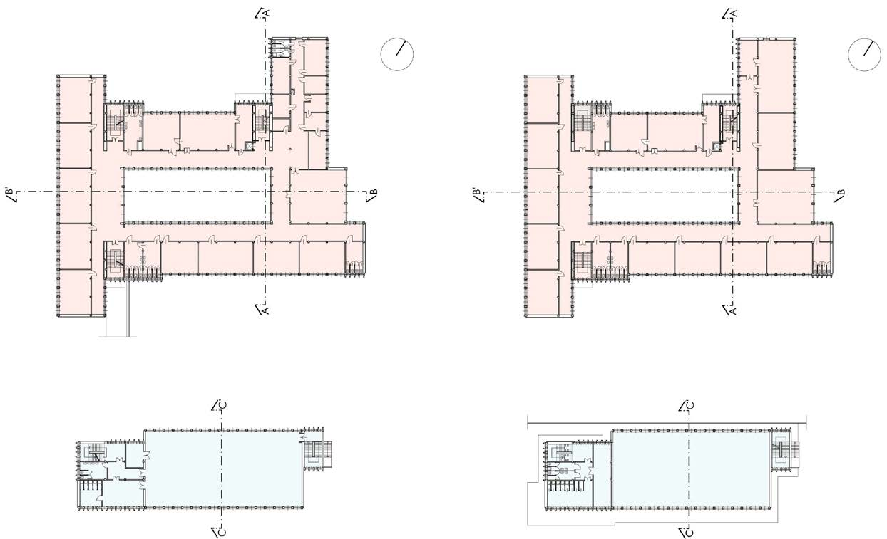 Caratteristiche degli edifici Pianta piano