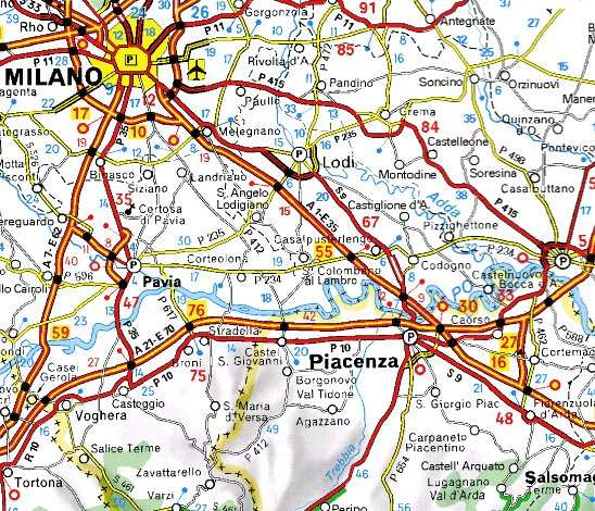 La location (segue) 5 Accessibilità da rete autostradale Autostrada A21