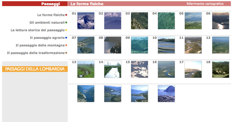 114 La pianificazione paesaggistica in Lombardia 18. Cremasco, 19. Lodigiano, 20. Milanese, 21. Pavese, 22. Lomellina, 23. Oltrepò Pavese.