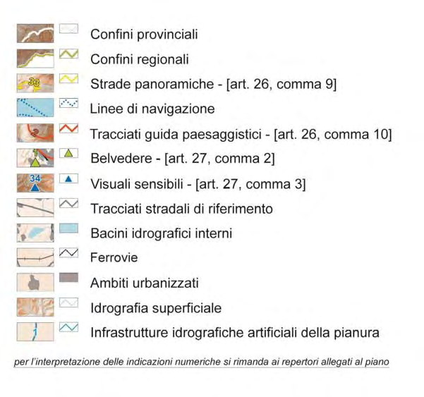 Piano Paesaggistico Regionale - Tavola E:viabilità di rilevanza paesaggistica INDICAZIONI PER IL COMUNE DI GERENZAGO: Tracciati guida paesaggistici: - n.