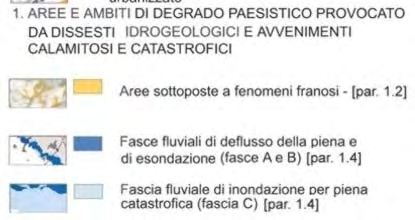 Piano Paesaggistico Regionale - Tavola G (contenimento dei processi di degrado e qualificazione paesaggistica: ambiti ed aree di attenzione regionale) SITUAZIONE PRESENTE NEL COMUNE DI GERENZAGO: 1.