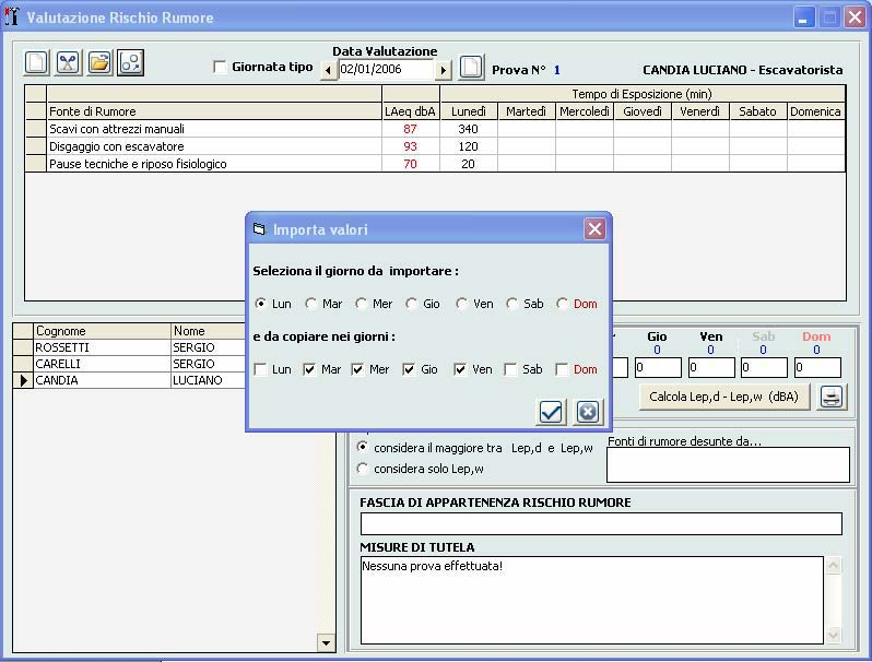 Per correggere un qualunque campo inserito, occorrerà cliccare sul campo corrispondente, cancellare con il tasto BackSpace e scrivere il nuovo valore.