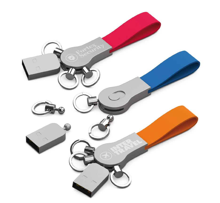 Chiavi usb pubblicitarie NUOVO IRON SILICONE LA CHIAVE USB MODULABILE E ORIGINALE Design ingegnoso, compatto e senza cappuccio, che integra un portachiavi in silicone disponibile in diversi colori