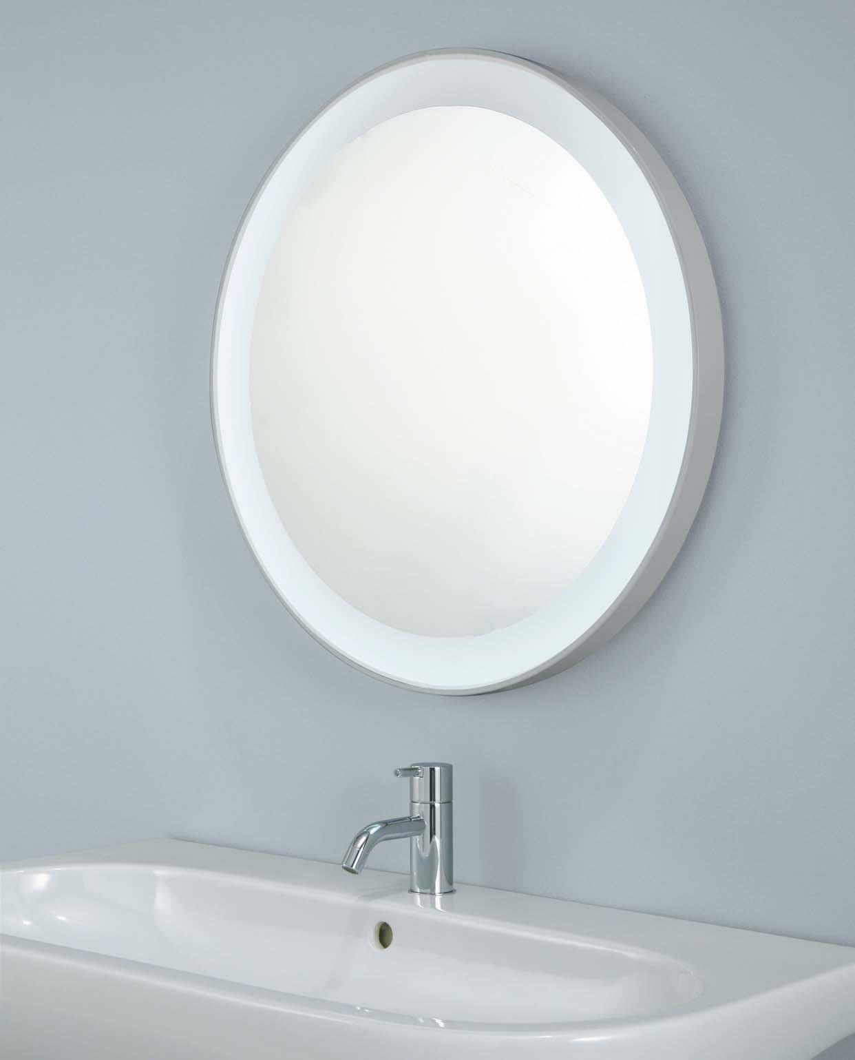 01. 02. 01.specchio tondo cm 60 con molatura interna / round mirror 60 cm with internal bevelling 02.