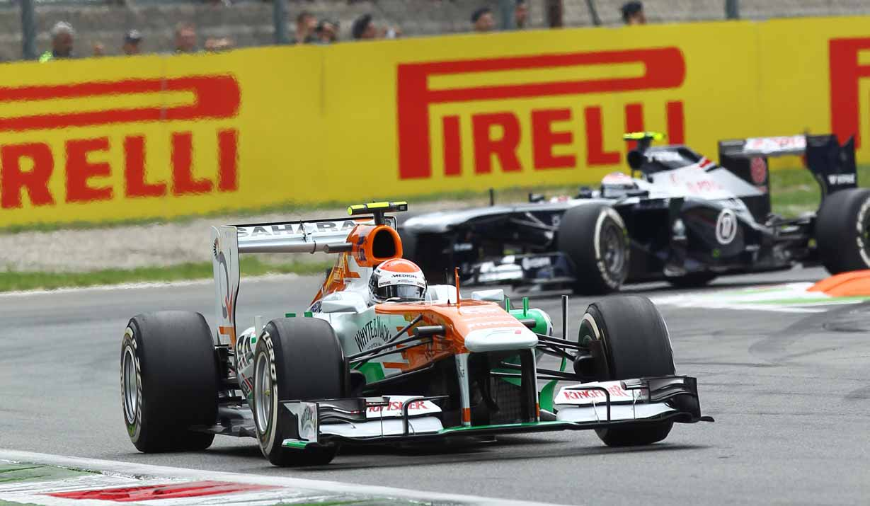 FORMULA 1 GP ITALIA FORCE INDIA UNA DOMENICA BESTIALE 30 E' stata una gara davvero dura, e alla fine ci siamo dovuti ritirare per un problema ai freni.