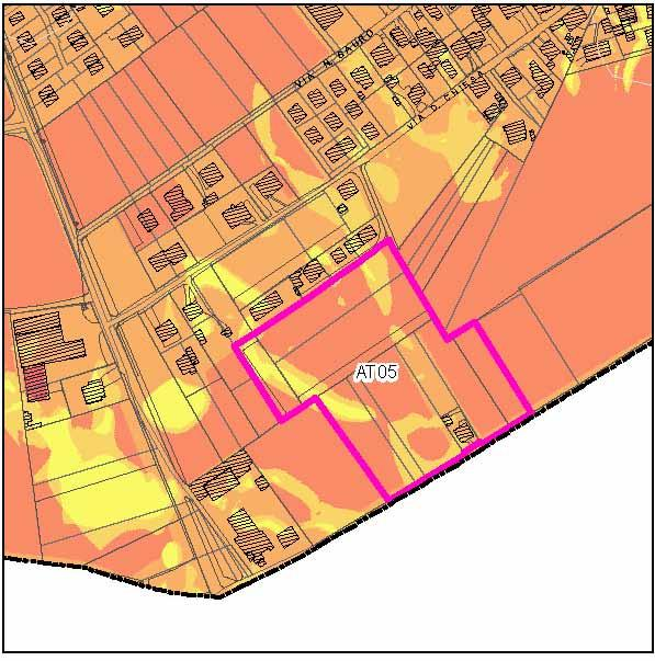 Tematica n 4 Lettura paesaggistica del territorio comunale Rilevanza vedutistica dei percorsi L ambito in oggetto risulta visibile dai percorsi considerati panoramici e paesaggistici per cui l area