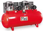 COMPRESSORI A PISTONI RECIPROCATING COMPRESSORS 15 Compressori gamma Professional - Pneumair Professional - Pneumair range compressors ALTA PRESSIONE (14 bar - 203 p.s.i.) HIGH PRESSURE (14 bar - 203 p.