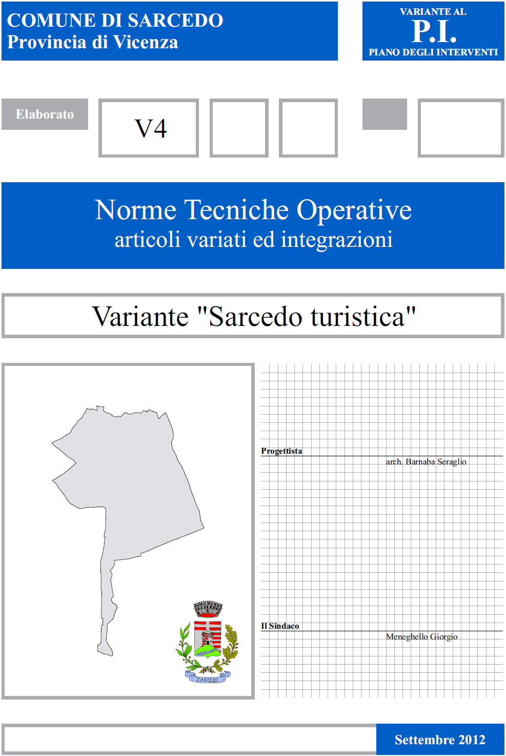 Norme Tecniche Operative Variante adeguata