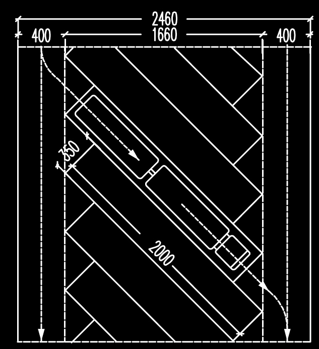 Parcheggio per autocarri con rimorchio