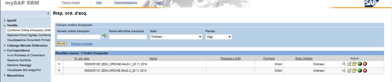 6. Selezionando il link Ricerca semplice si ritorna alla schermata iniziale; 6 7. Impostare i filtri di ricerca e cliccare sul pulsante Avvio.