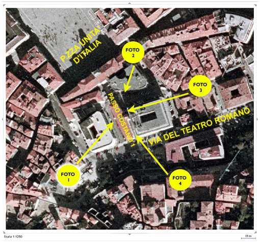 Localizzazione dell edificio di Passo Costanzi 1 (Immagine tratta dal portale