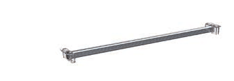I Kit of 6/9/12 trousers holder non slip aluminium bars suitable for 450/600/900 mm cabinet.