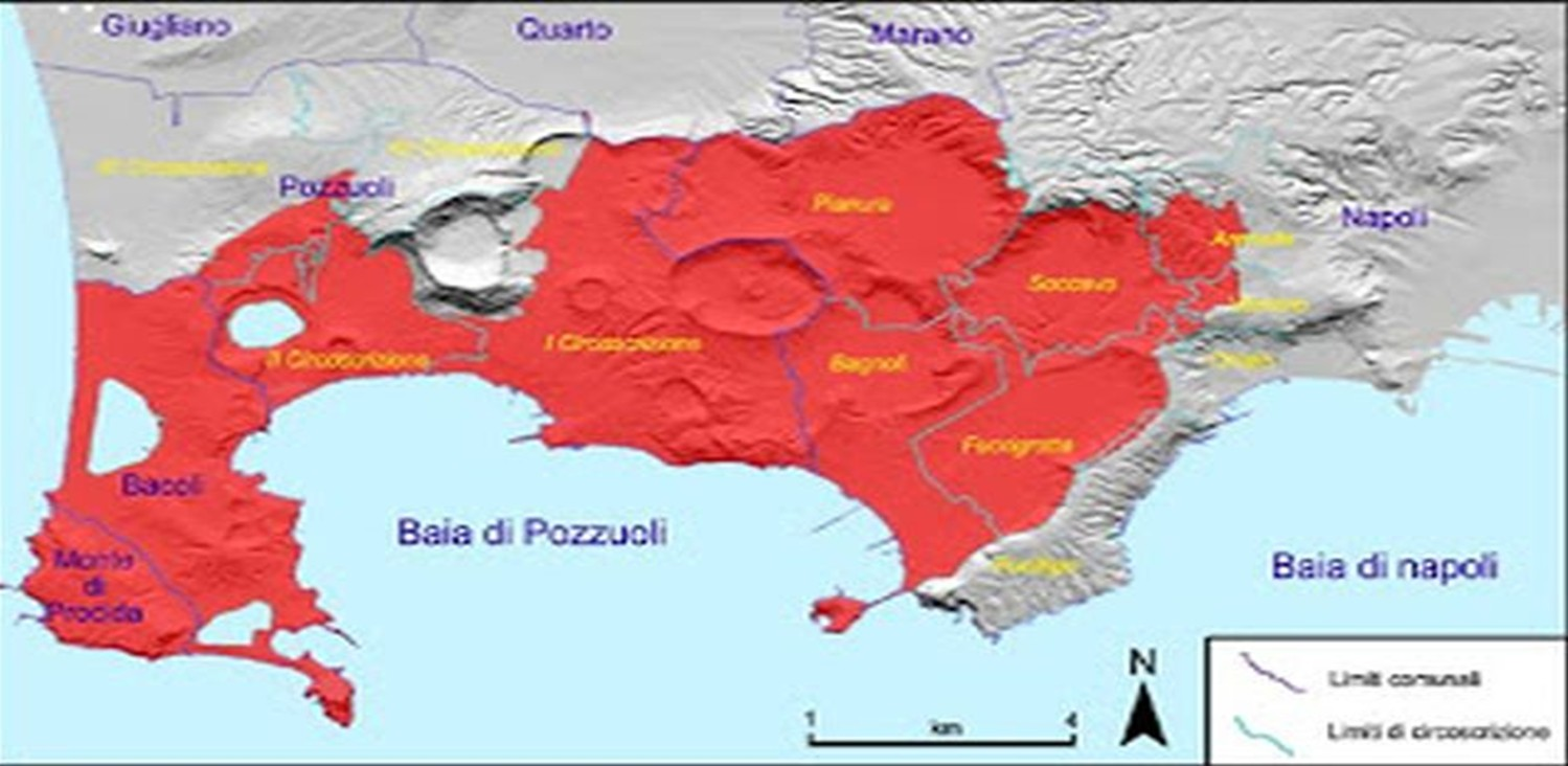 PG. 5 Monte di Procida nella zona rossa La zona rossa è l area per cui l evacuazione preventiva è individuata quale unica misura di salvaguardia della popolazione.