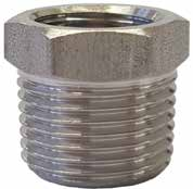 IS3 Riduzione femmina-maschio conica Taper female-male reducing connector acciaio inox (AISI 316L) / stainless steel (AISI 316L) 31.27.