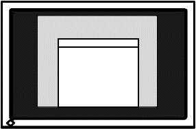 Esempi: formato immagine1280 x 1024 nel caso del modello S2432W Full Screen/pieno schermo Enlarged/espansa (Default setting) Normale (1920 x 1200 (1500 1200) (1280 1024) (1) Selezionare <Others> dal