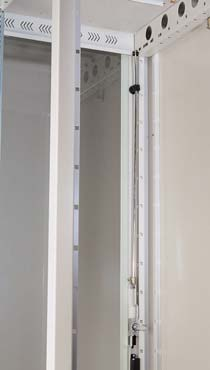 be converted into a 3- door cabinet, regardless of the depth. IP30 Protection Degree.