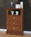 Night table 3/dr cm 56  2051-C Comodino