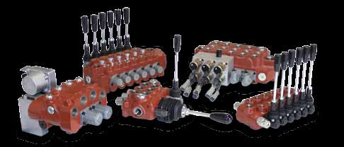 Distributori oleodinamici - Directional control valves Monoblocco - Monoblock valves ressione massima Max. pressure Numero sezioni Nr.