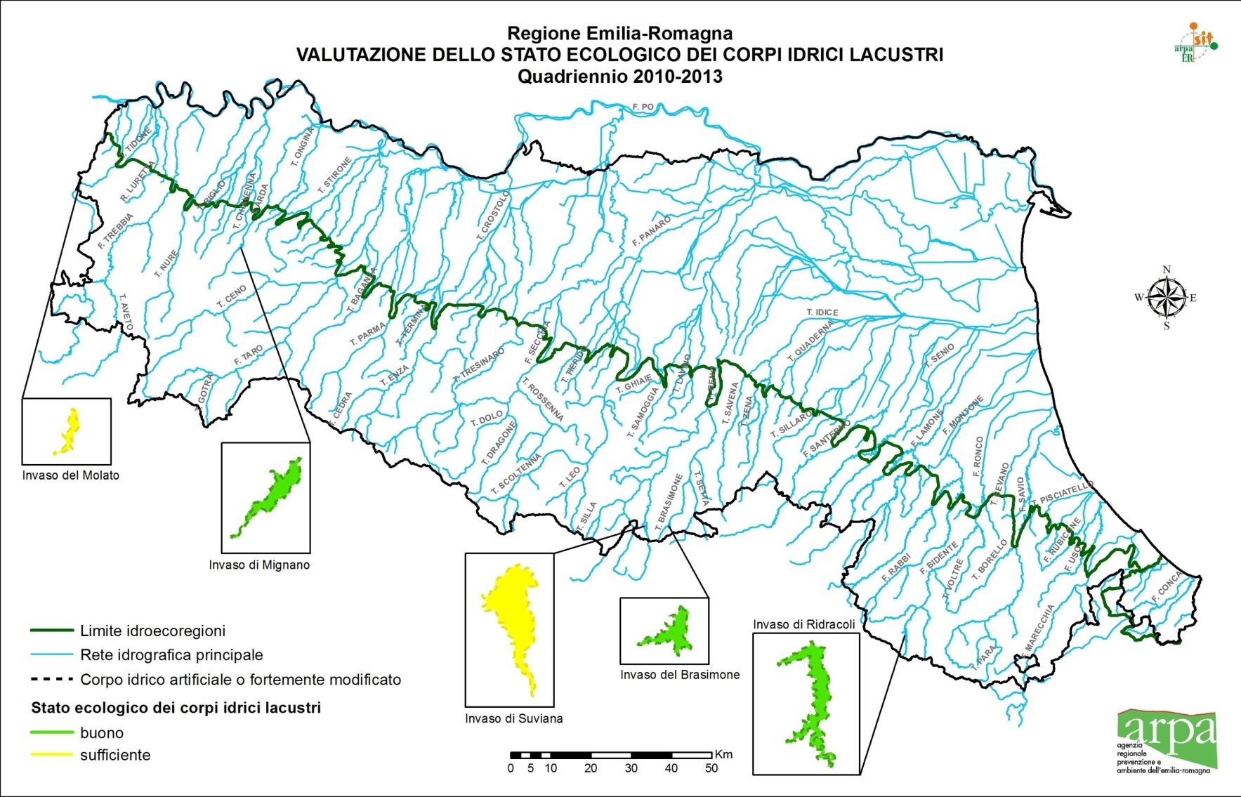 Figura 2 - Valutazione dello stato ecologico