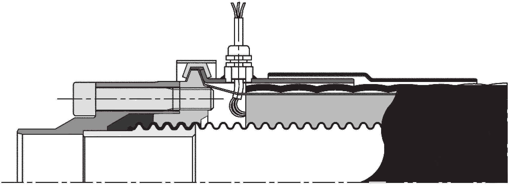 Raccordo di Giunzione CASAFLEX UNO - PN 25 CASAFLEX UNO, DN 65 - DN 80 CFL 4.340 Il raccordo di giunzione è stato appositamente progettato e costruito per la tubazione flessibile CASAFLEX.