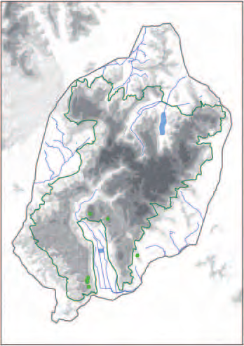 Lessini; sui Berici è più che altro distribuita lungo il versante sud-orientale, ma stazioni sono state rilevate anche sui basalti del M. Spiado di Brendola e nell area centrale nei pressi di S.