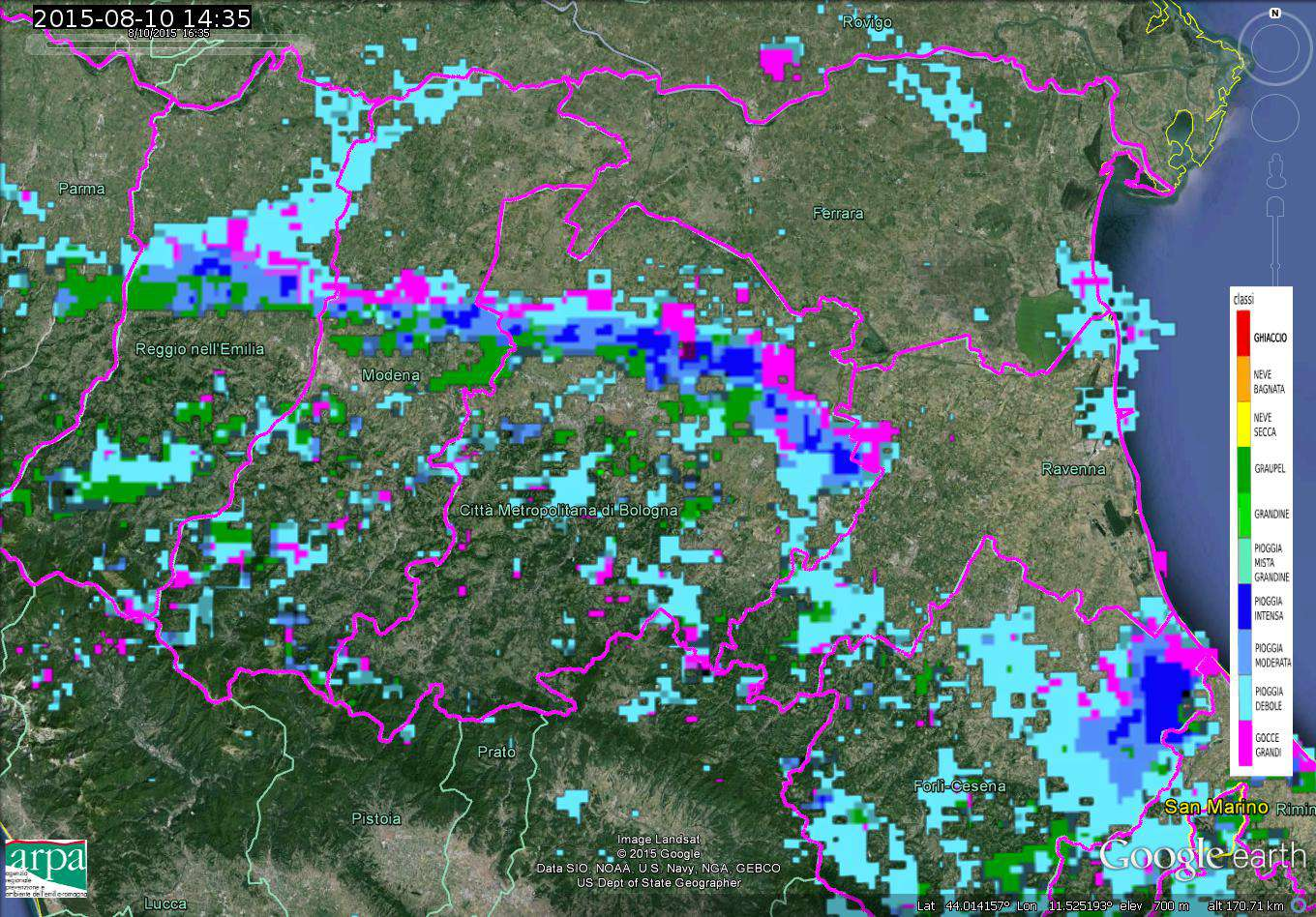 nuclei di aggregazione della grandine (in