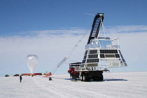 Futuri esperimenti: BESS-Polar BESS-Polar è stato lanciato su pallone