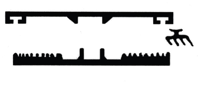 PROFILI IN ALLUMINIO Codice Articolo Gr./ml. Euro/ml. P 4234 Dim. 60 x 4,5. 317 Guarnizione 95.626 Guarnizione 90.