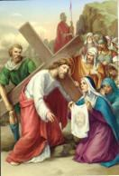 VI stazione: La Veronica asciuga il volto di Gesù S.