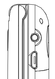 Comandi del telefono Comandi nella parte destra Nella parte destra sono presenti le prese di collegamento per la cuffia e la presa Micro USB.