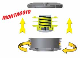 essendo realizzata in alluminio garantisce: grande robustezza; dissipazione del calore durante il lavoro perfetta equilibratura