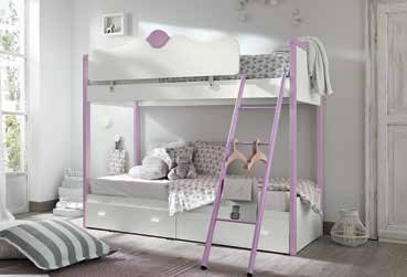 bed Dafne - letto inferiore / lower bed