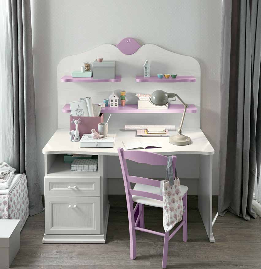 The Faby bunk bed can be