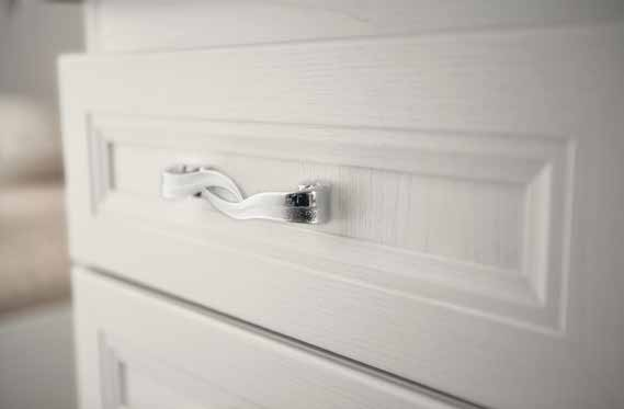 inclusion of the new Virgo handle featuring a soft and enveloping shape.