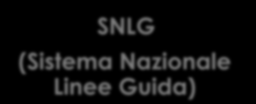 SNLG (Sistema Nazionale Linee Guida) Accordo