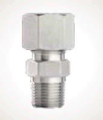 RACCORDI AD OGIVA INOX AISI 316 DIN 2353 INOX AISI 316 COMPRESSION FITTINGS DIN 2353 51 DIRITTO MASCHIO CILINDRICO BSPP MALE STRAIGHT PARALLEL BSPP Co dice /Co de G ØOD L1 L2 I D H1 H2 511806 G1/8 6