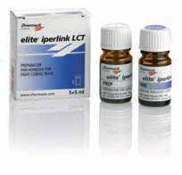 autopolimerizzabile o in plastica Non crea spessori elite iperlink LCT elite iperlink LCT Bi-componente.