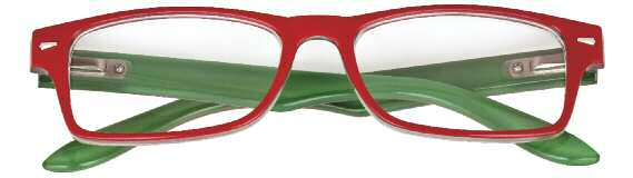 24 occhiali - In 4 colori, con una composizione delle diottrie ottimale per le vendite. Montatura: unisex, in leggero materiale organico iniettato.