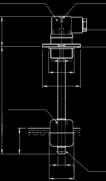 LIVELLOSTTI ELETTROMGNETII - INOX Float level switches - Stainless steel LMFI LMFI LMMFI... ollegamenti elettrici standard Standard electrical connection LMFI 40 Ø4.5 40 Ø5 Ø4.5 Ø5 Ø5 Ø5 LMFI NO MX.