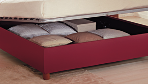 ciliegio sangiovese L 178 P 210 H 102 letto contenitore