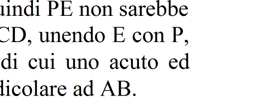 Ricordiamo che due rette giacenti su uno stesso piano si dicono perpendicolari se si incontrano dividendo il piano in quattro angoli congruenti.