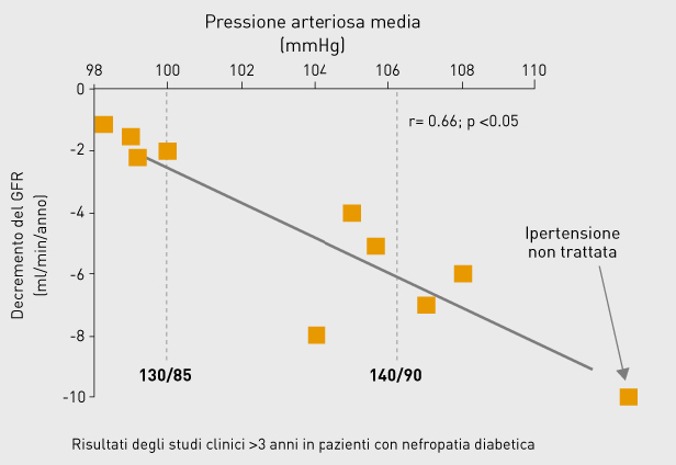 Rapporto tra pressione arteriosa e funzione