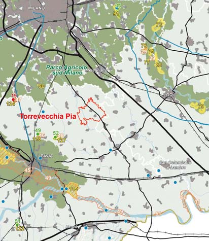 TORREVECCHIA PIA: - Ambiti urbanizzati Figura 10